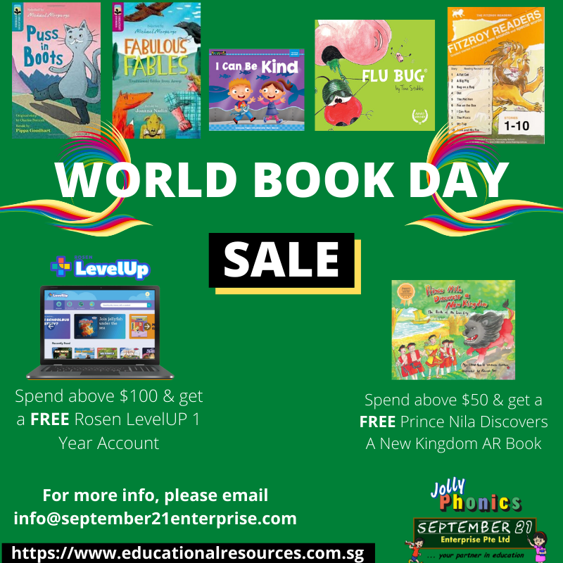 World Book Day Sale - September 21 Enterprise